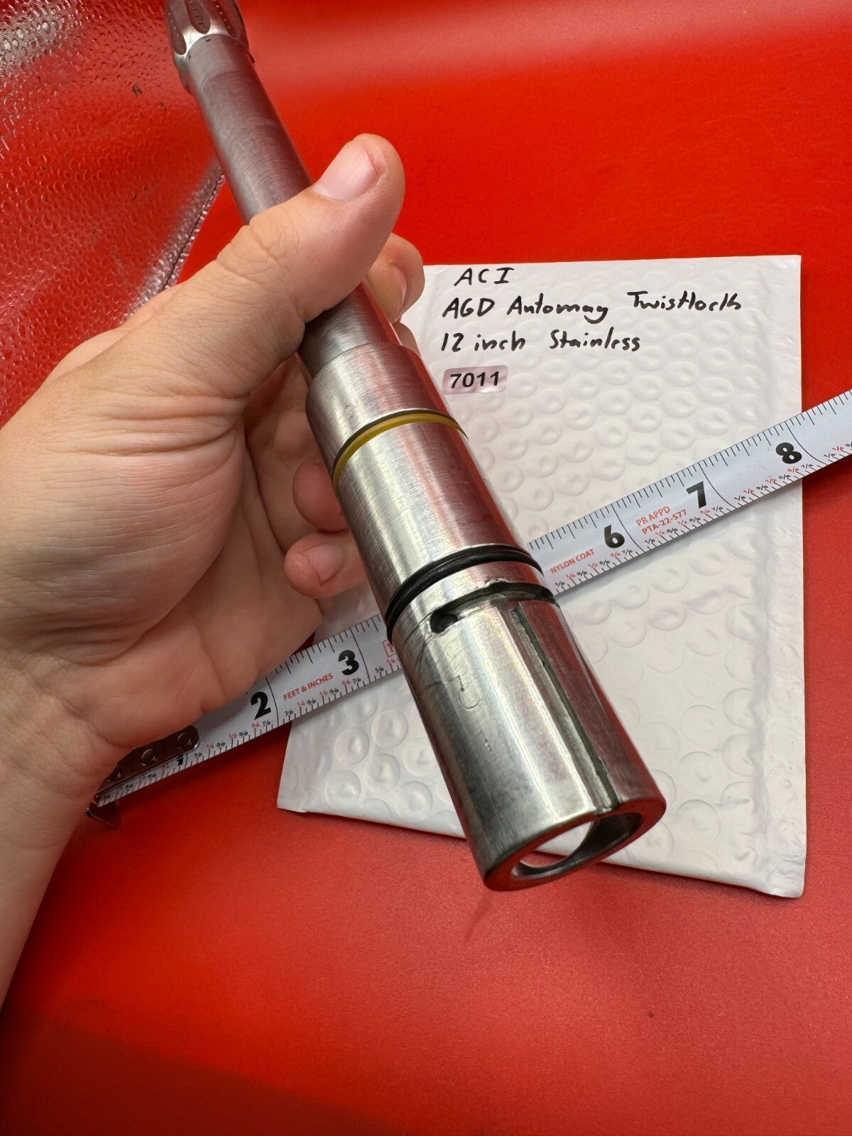 ACI AGD Automag Twistlock 12 inch Stainless