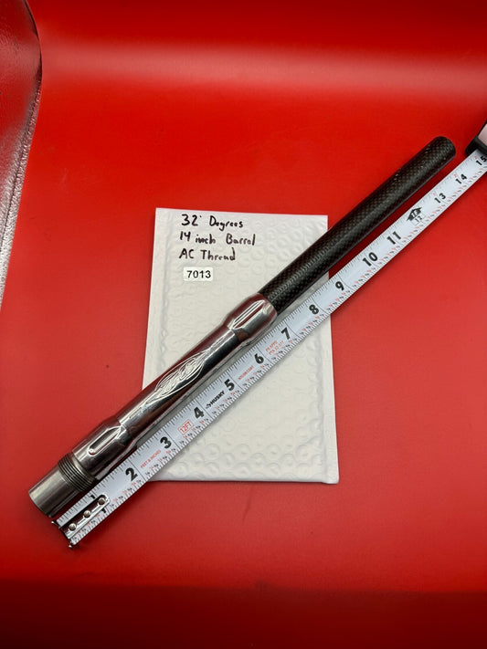 32' Degrees 14 inch Paintball Barrel AC Thread
