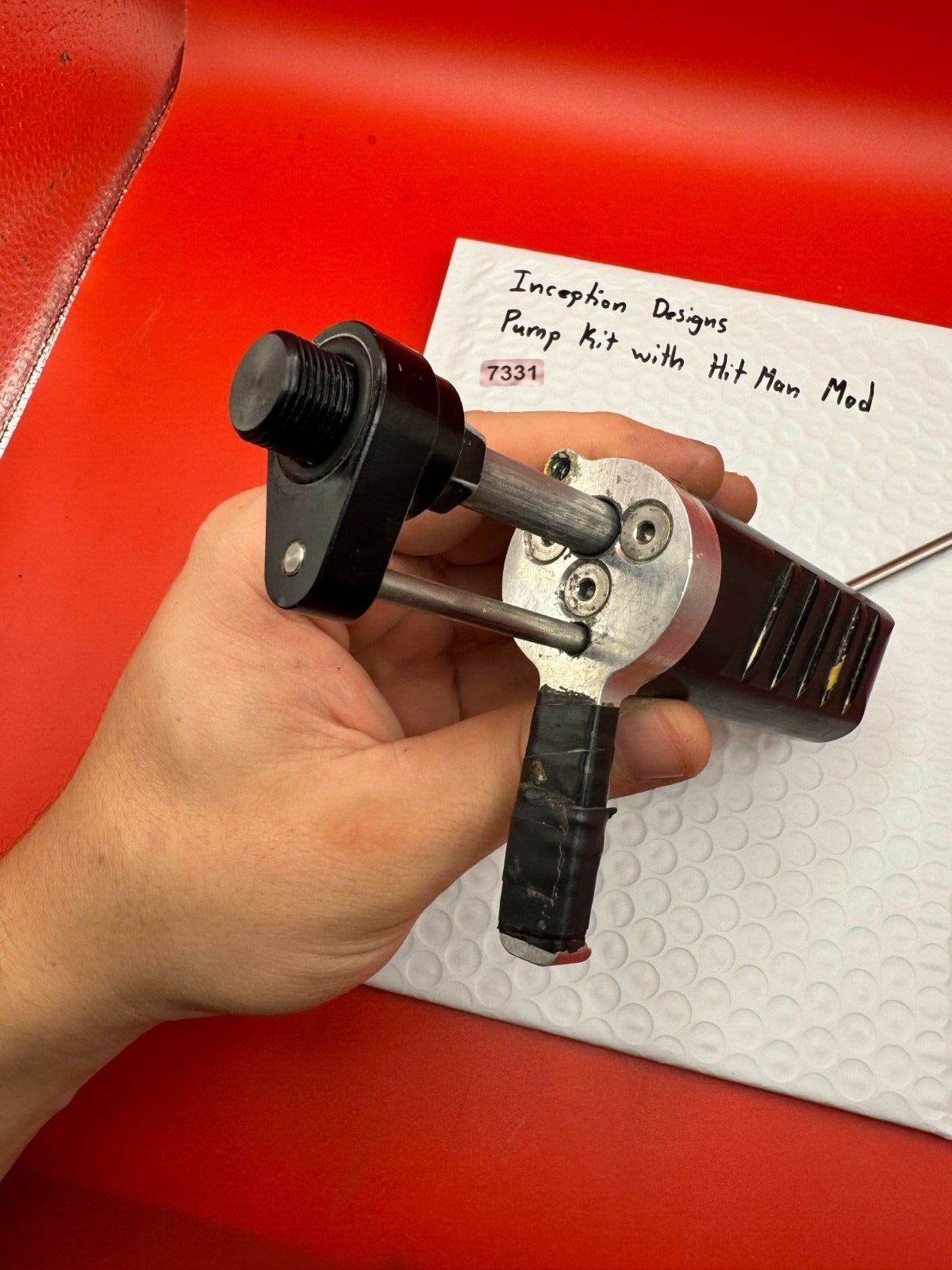 Check It vendetta v2 with a homebrew modified ccm standard plate