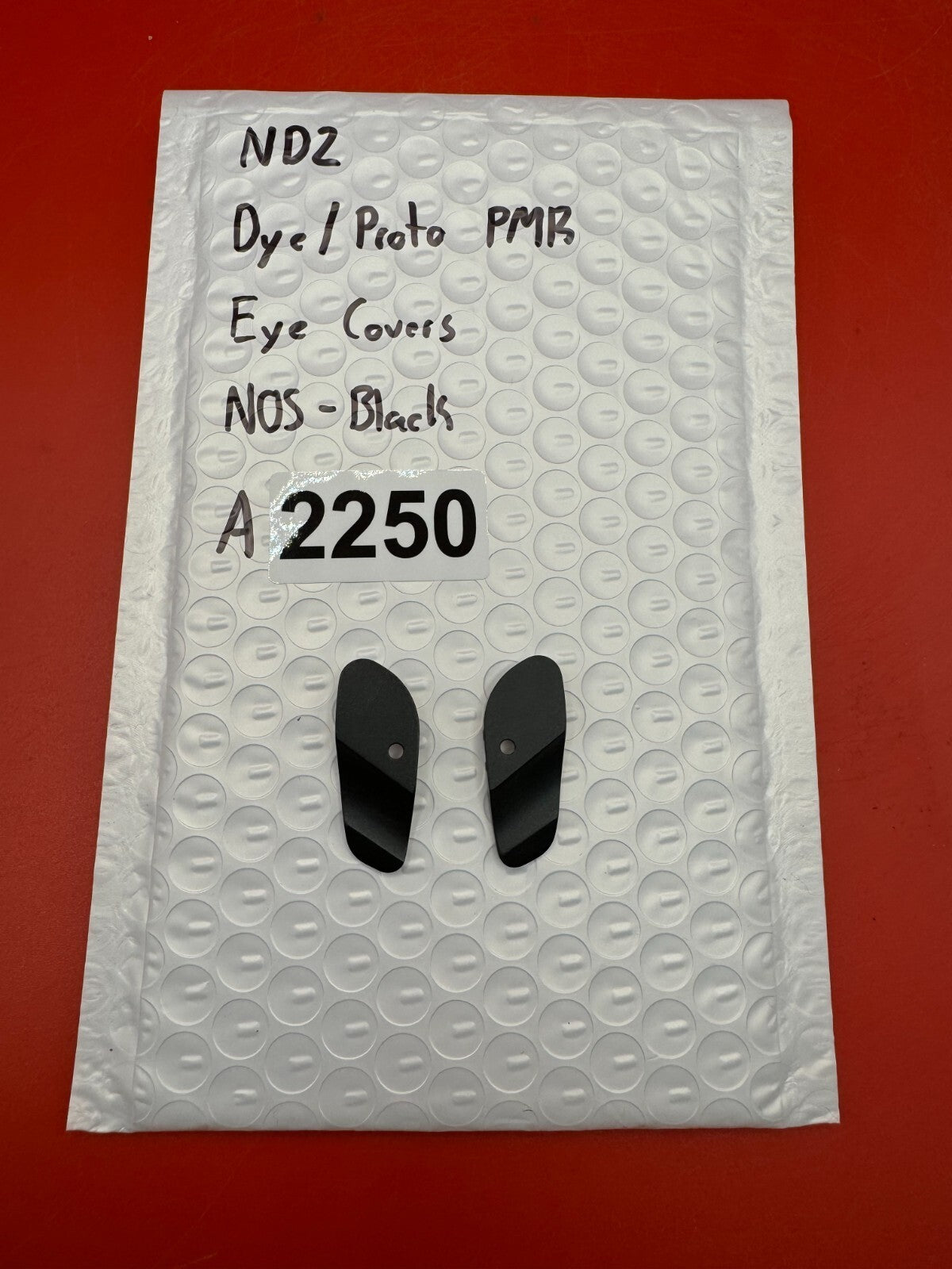 NDZ Dye/Proto PMR Eye Covers NOS-BLack - used paintball eye covers - black