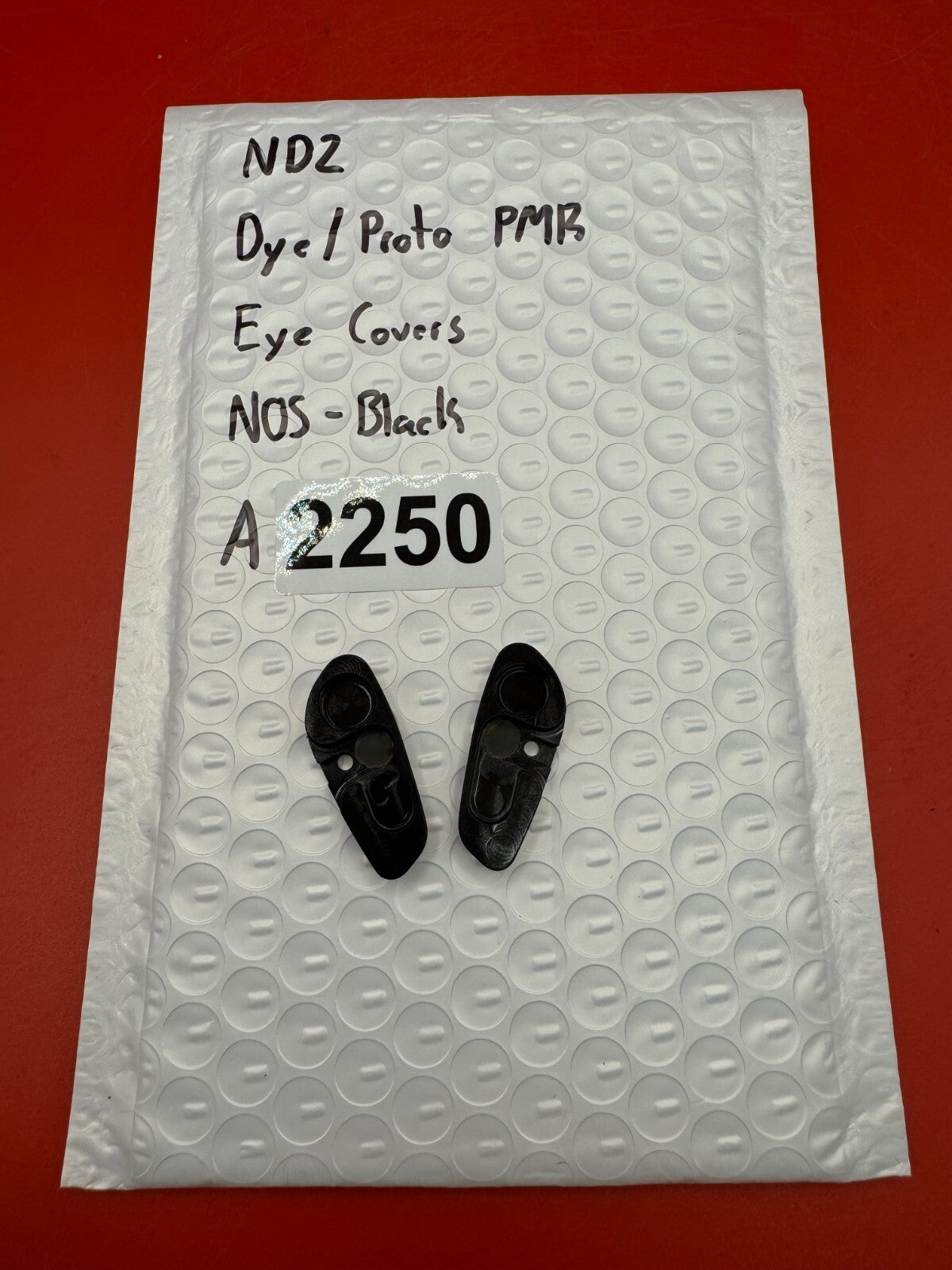 NDZ Dye/Proto PMR Eye Covers NOS-BLack - used paintball eye covers - black
