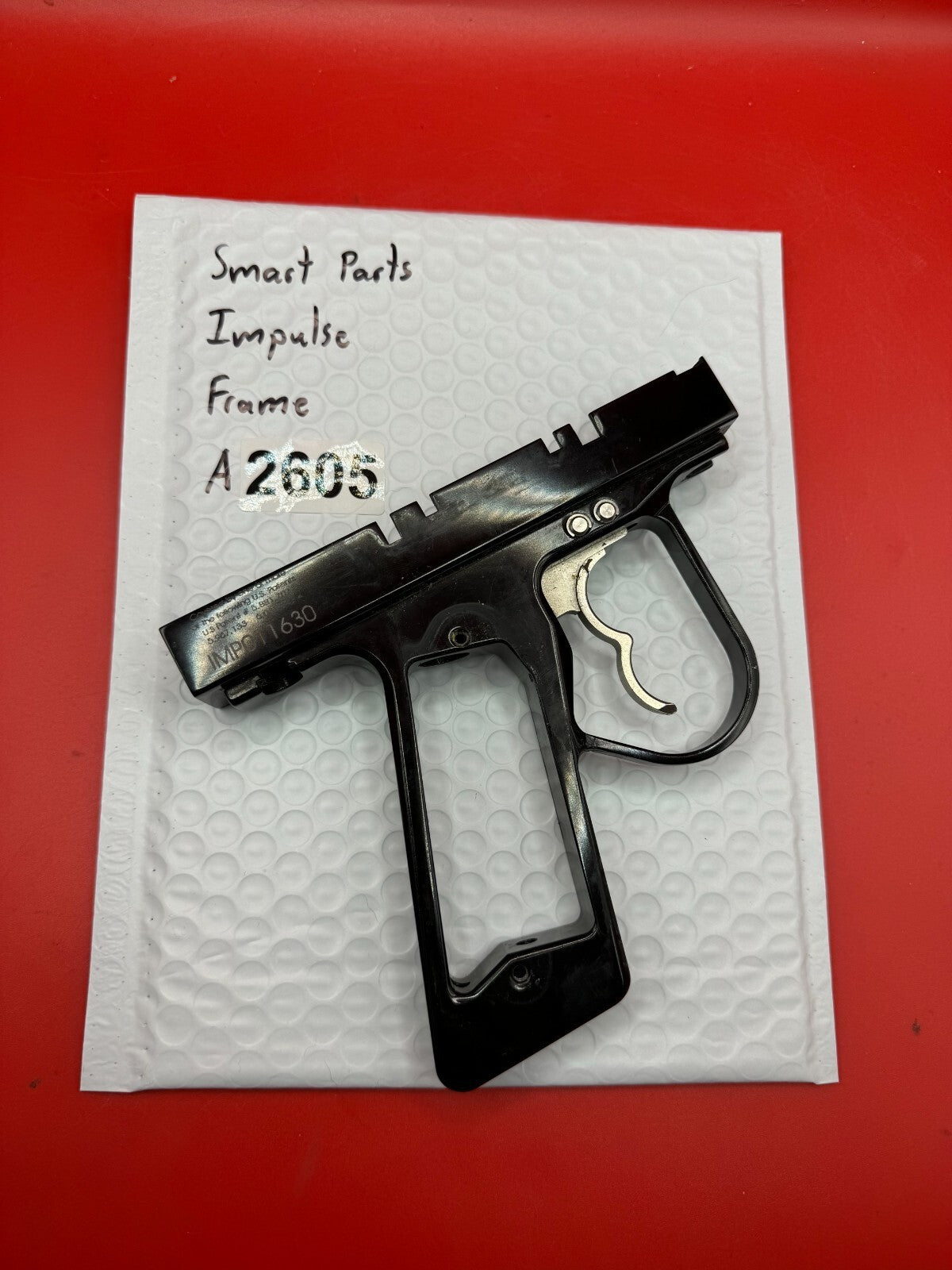 Smart Parts Impulse Frame - used paintball trigger frame - black