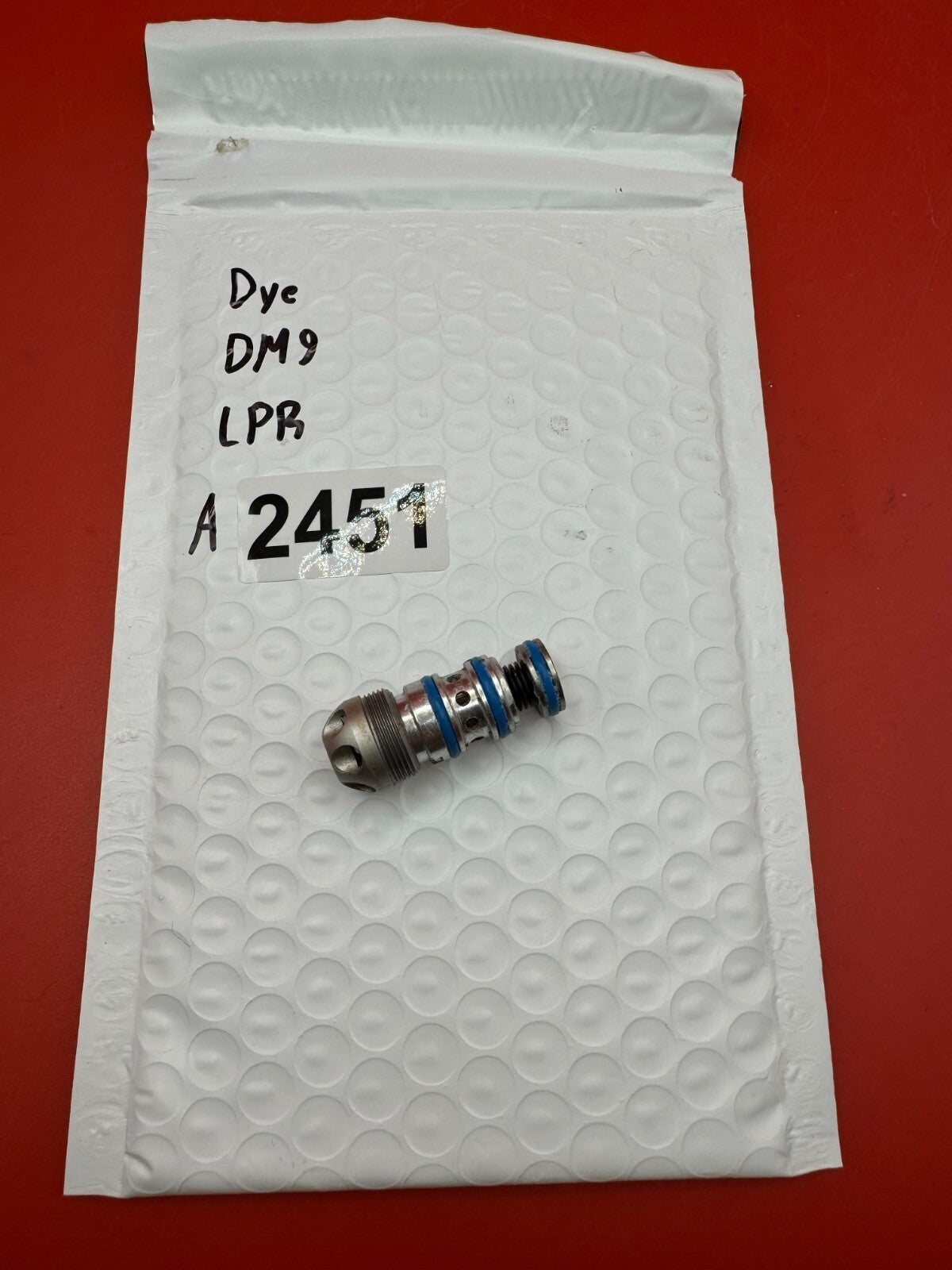 Dye DM9 LPR - used paintball lpr - silver
