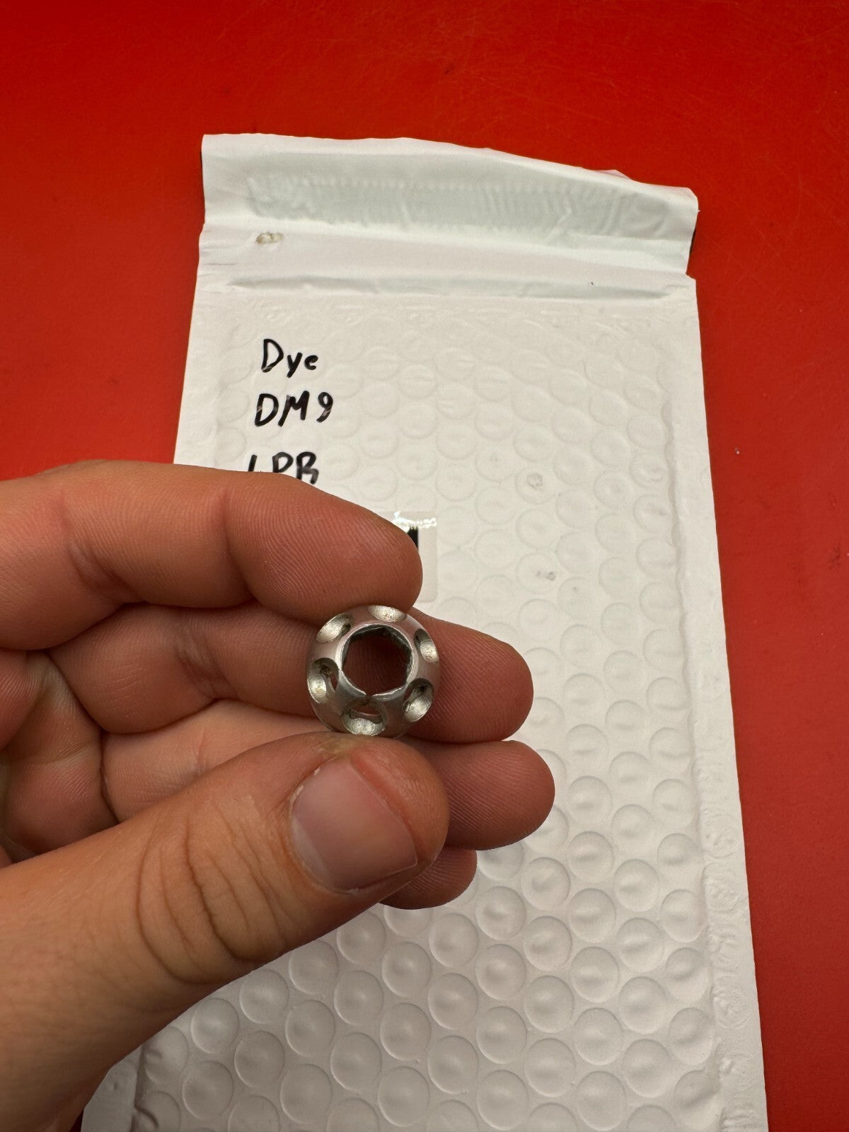 Dye DM9 LPR - used paintball lpr - silver