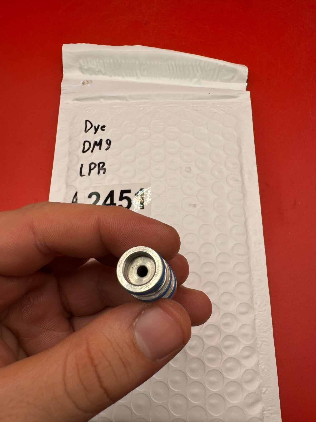 Dye DM9 LPR - used paintball lpr - silver