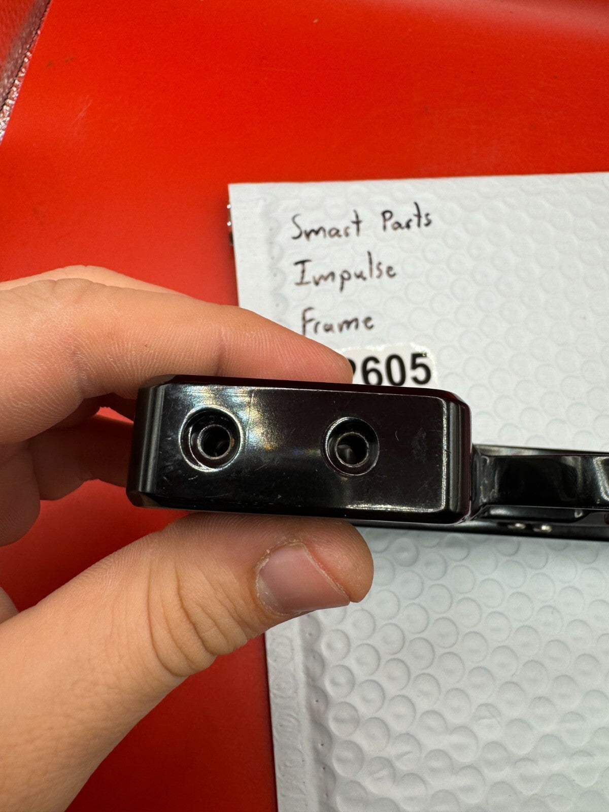 Smart Parts Impulse Frame - used paintball trigger frame - black