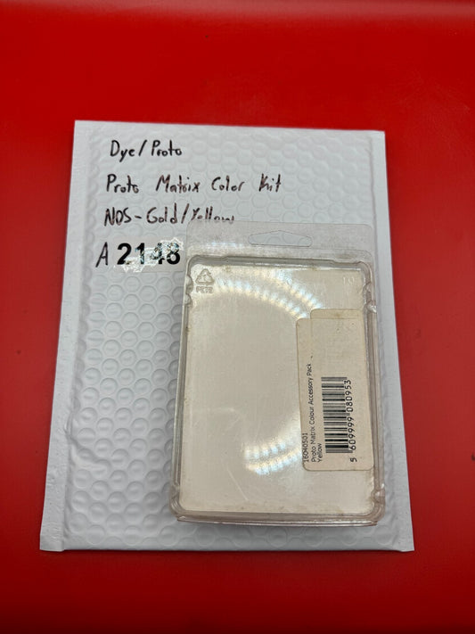 Dye/Proto Proto Matrix Color Kit NOS-Gold/Yellow - used paintball color kit / accessory pack - gold/yellow anno
