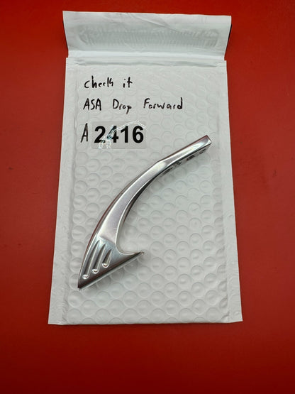 Check It ASA Drop Forward - used paintball asa drop forward - silver