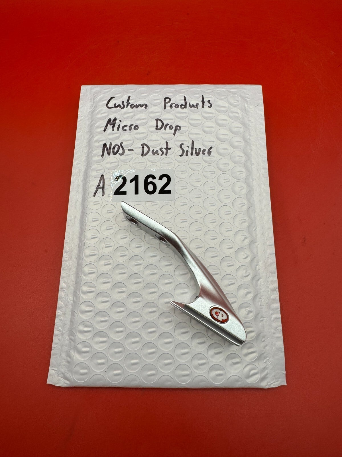 Custom Products Micro Drop NOS-Dust Silver - used paintball drop forward - dust silver