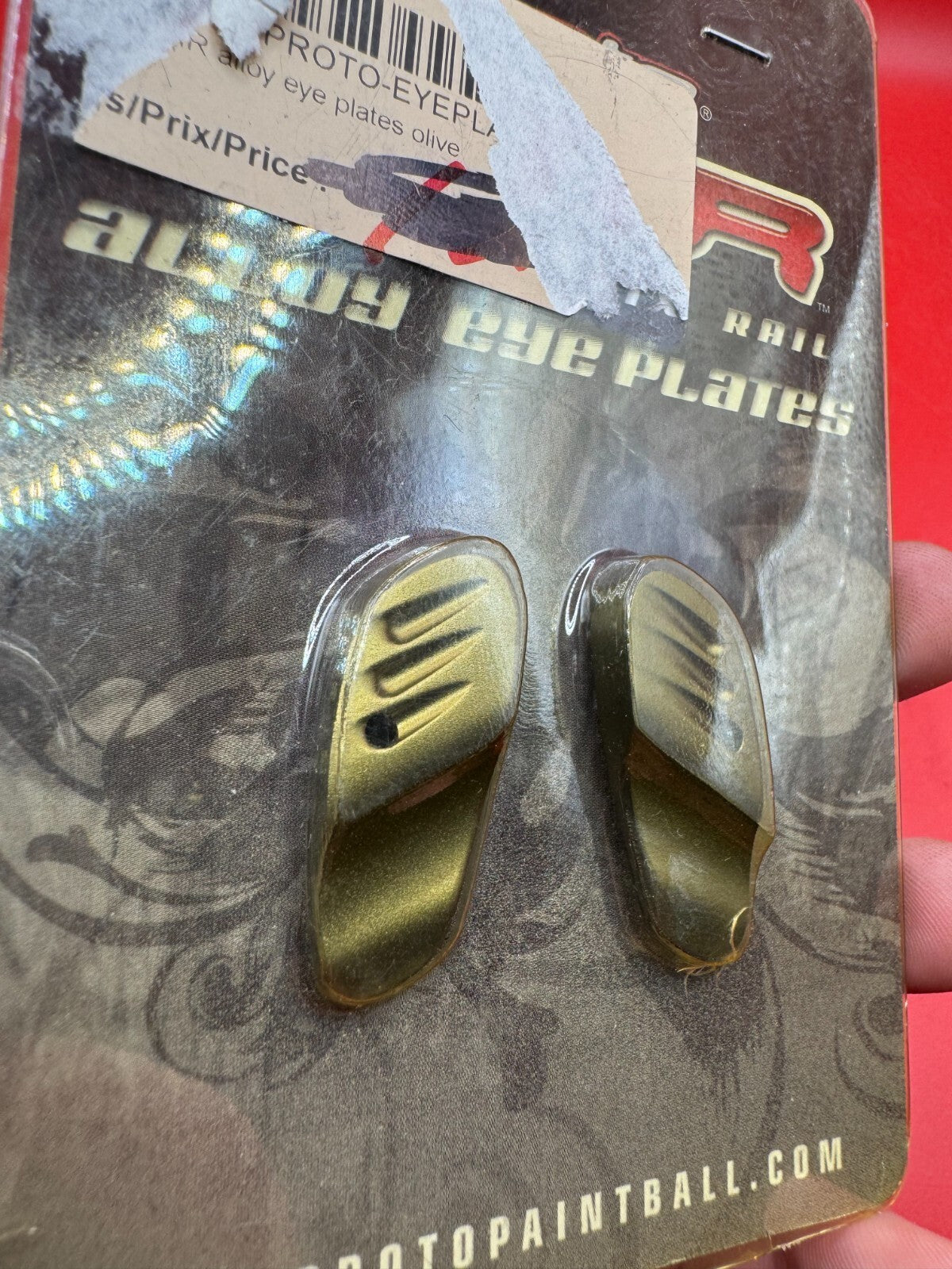 Dye/Proto PMR Alloy Eye Covers NOS-Gold/Olive