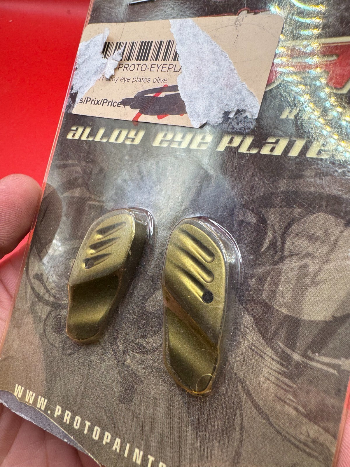 Dye/Proto PMR Alloy Eye Covers NOS-Gold/Olive