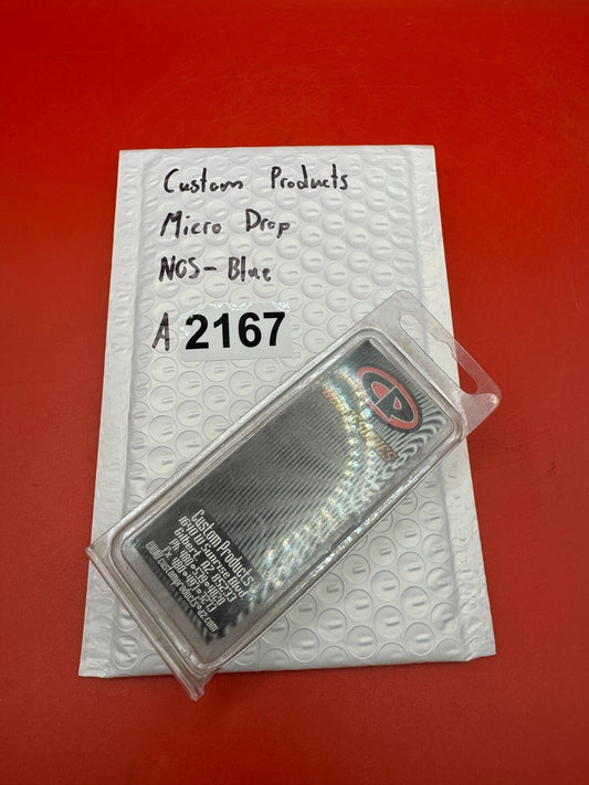Custom Products Micro Drop NOS-Blue