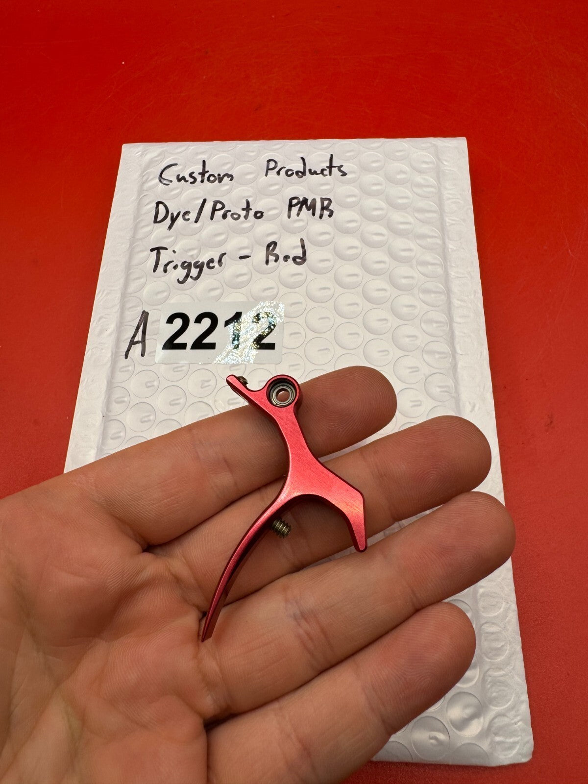 Custom Products Dye/Proto PMR Trigger-Red