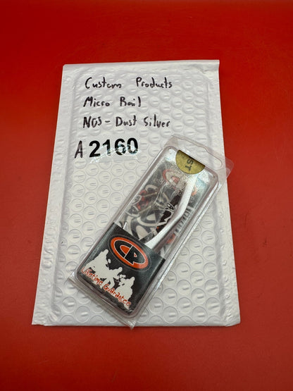 Custom Products Micro Rail NOS-Dust Silver - used paintball trigger bail - dust silver