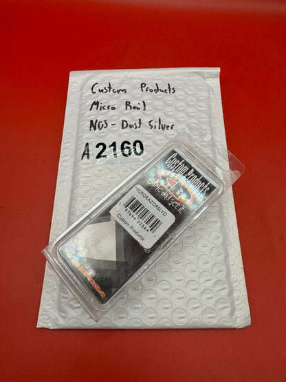 Custom Products Micro Rail NOS-Dust Silver - used paintball trigger bail - dust silver