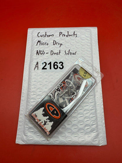 Custom Products Micro Drop NOS-Dust Silver - used paintball trigger - dust silver