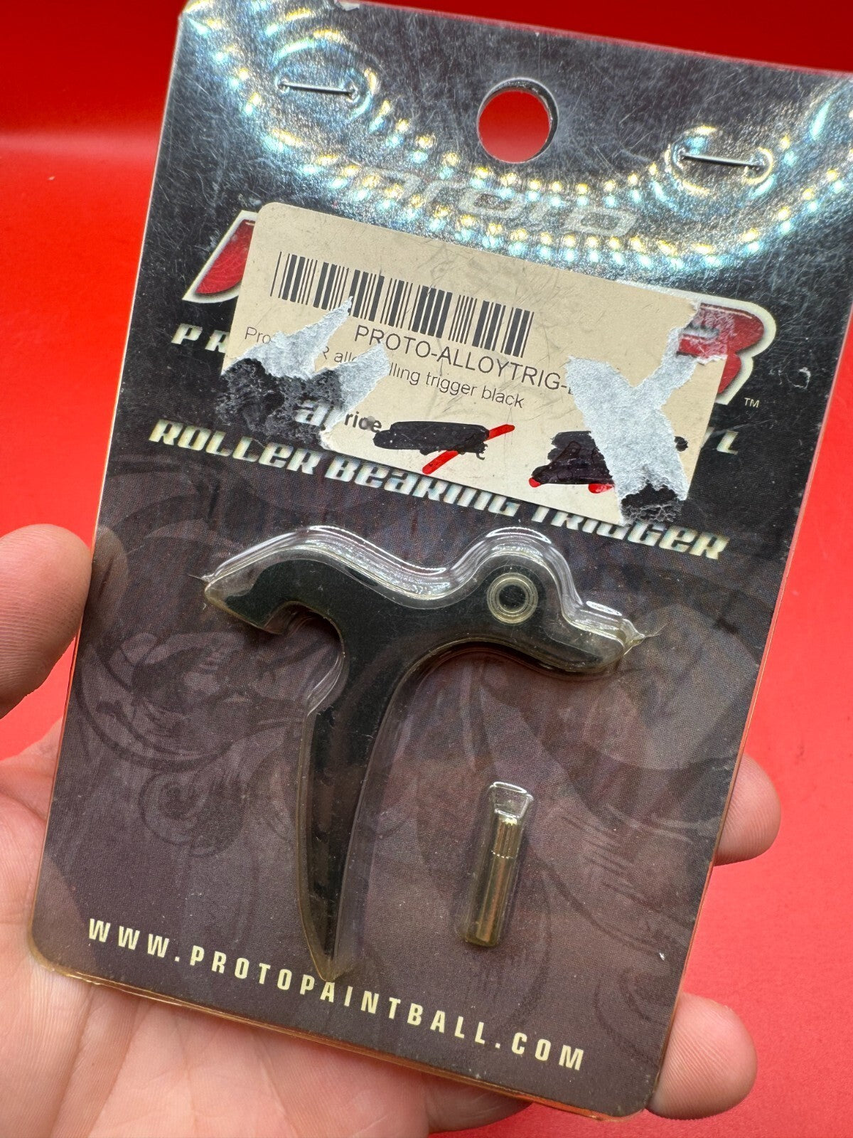 Dye/Proto PMR Alloy Trigger NOS-Black - used paintball trigger - black