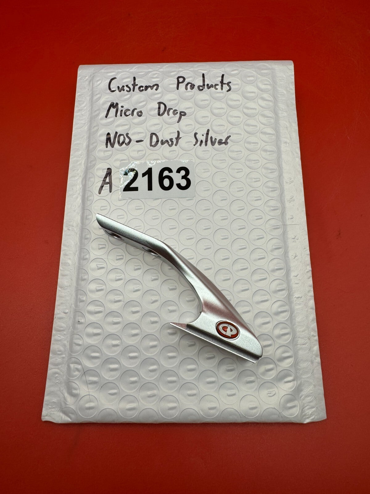 Custom Products Micro Drop NOS-Dust Silver - used paintball trigger - dust silver