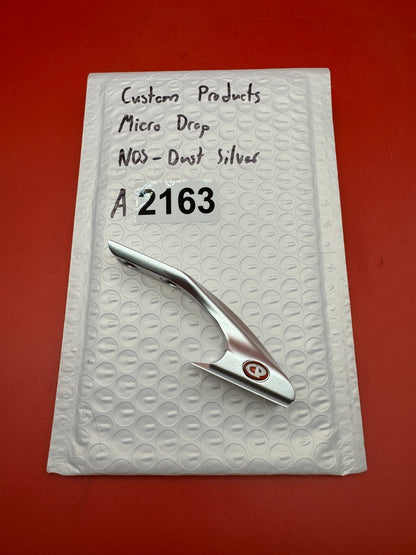 Custom Products Micro Drop NOS-Dust Silver - used paintball trigger - dust silver