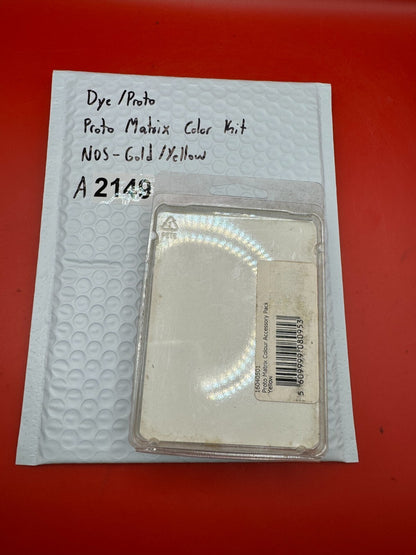 Dye/Proto Proto Matrix Color Kit NOS-Gold/Yellow - used paintball color kit / accent parts kit - gold/yellow anno