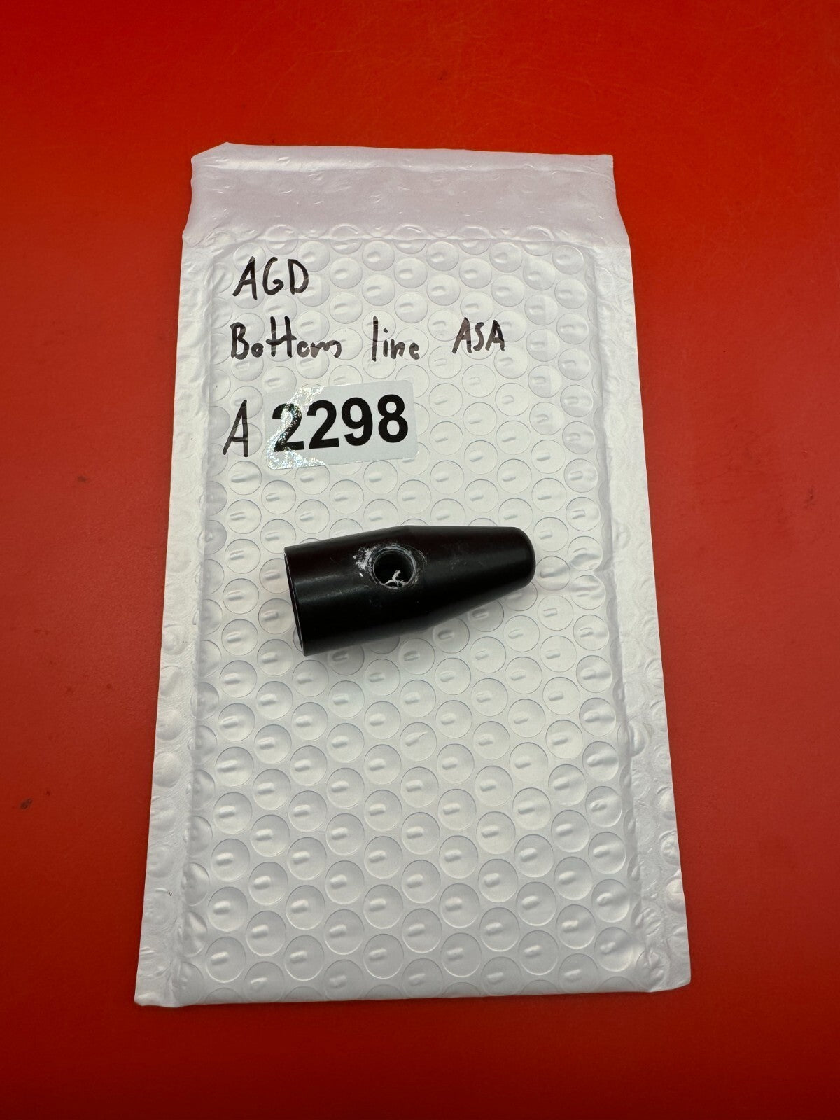 AGD Bottom Line ASA - used paintball bottom line asa - black