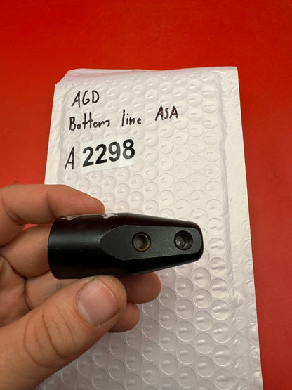 AGD Bottom Line ASA - used paintball bottom line asa - black