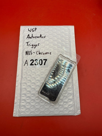 WGP Autococker Trigger NOS-Chrome - used paintball trigger - chrome