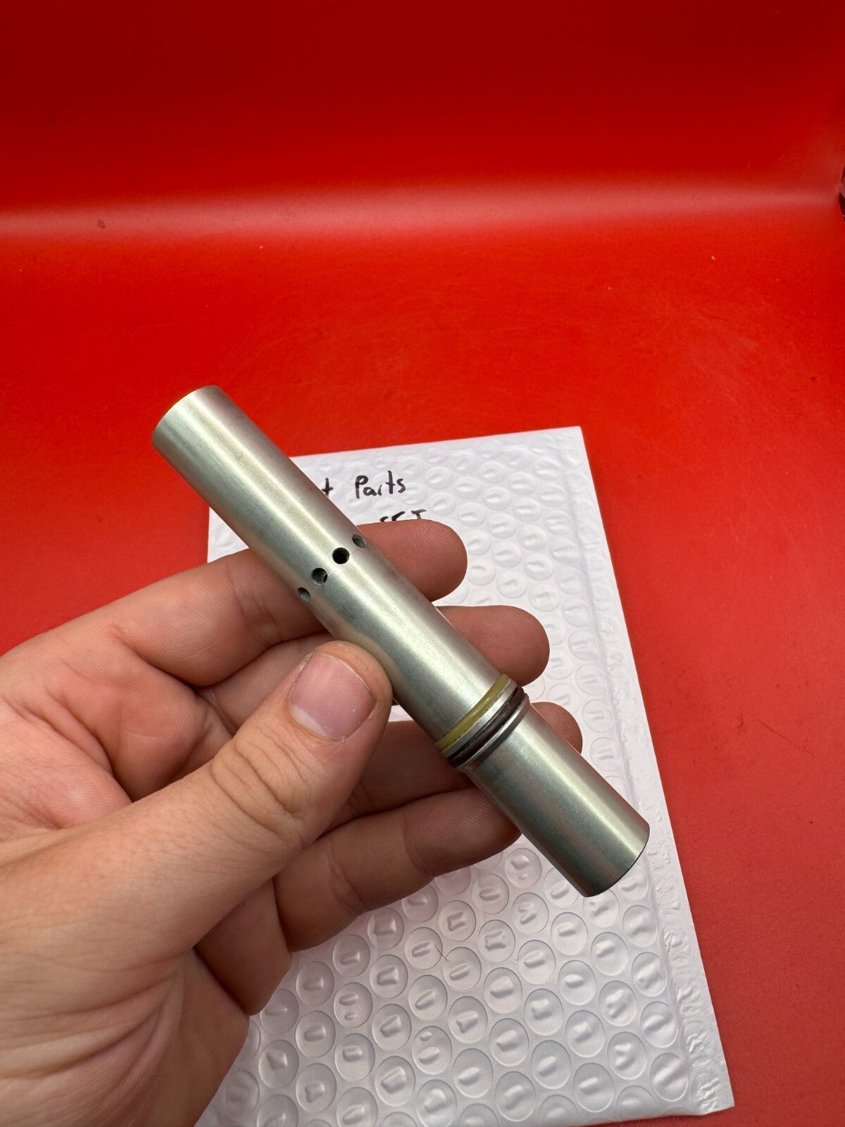 Smart Parts Shocker SFT Bolt - used paintball bolt - silver