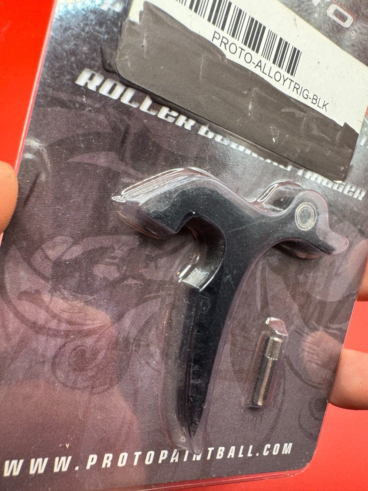 Dye/Proto PMR Alloy Trigger NOS-Black - used paintball trigger - black