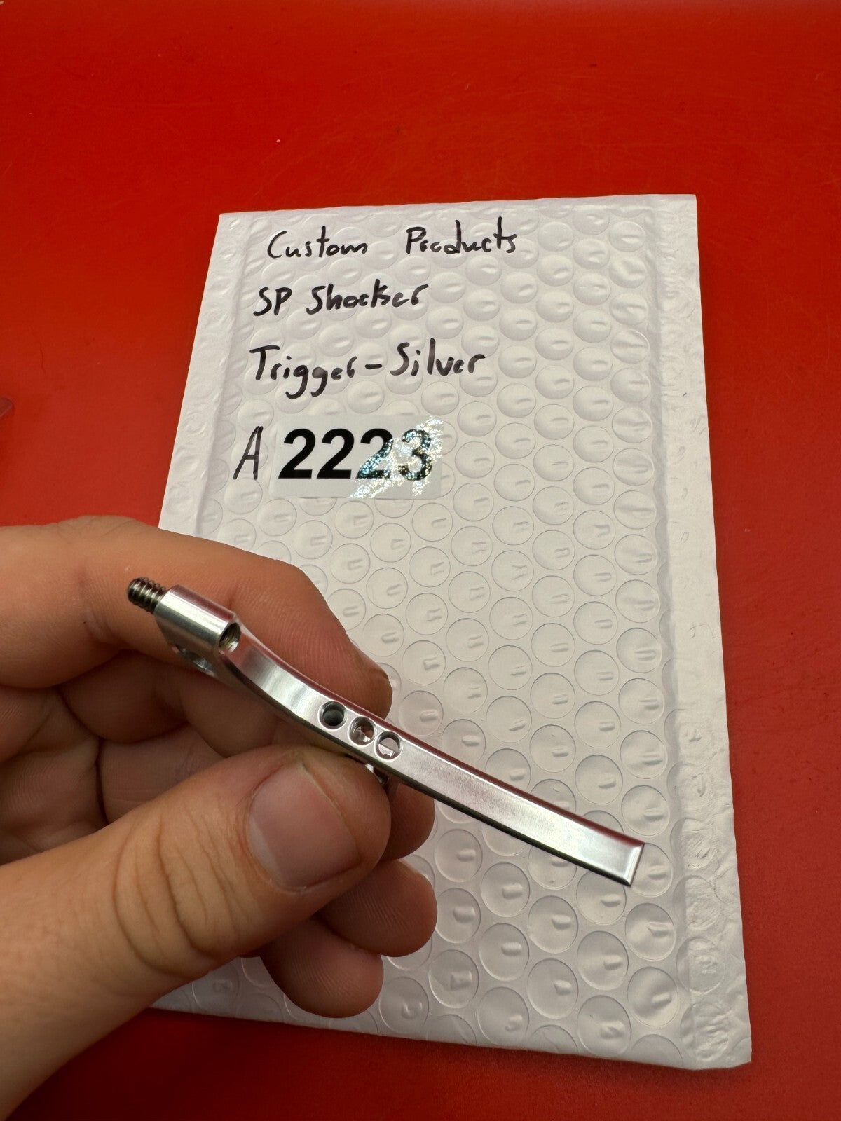 Custom Products SP Shocker Trigger-Silver