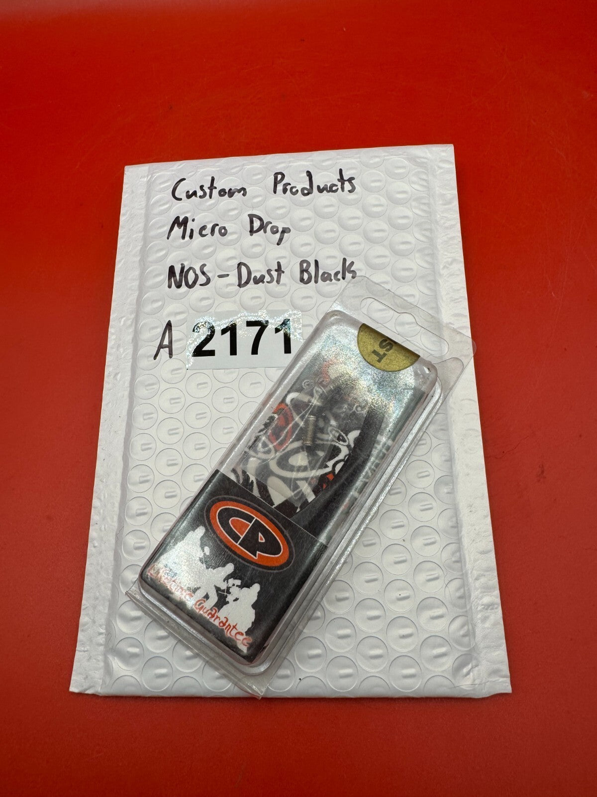 Custom Products Micro Drop NOS-Dust Black - used paintball trigger - dust black
