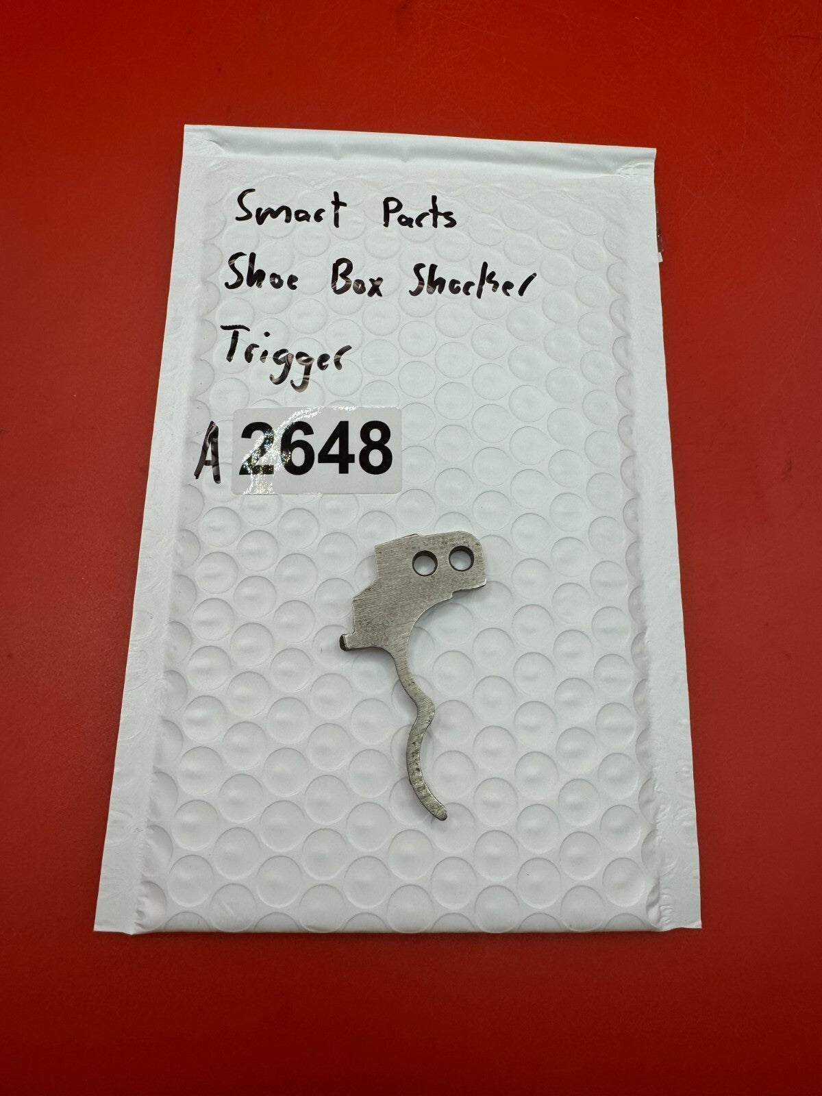 Smart Parts Show Box Shocker Trigger - used paintball trigger - silver