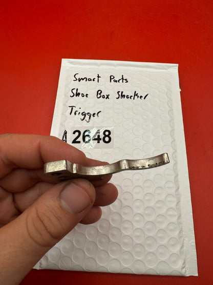 Smart Parts Show Box Shocker Trigger - used paintball trigger - silver