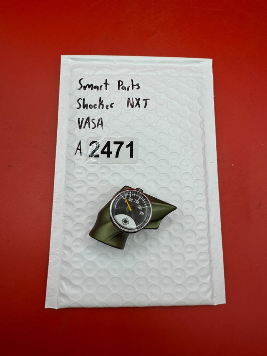 Smart Parts Shocker NXT VASA - used paintball velocity adjuster / asa (vasa) - olive green anno