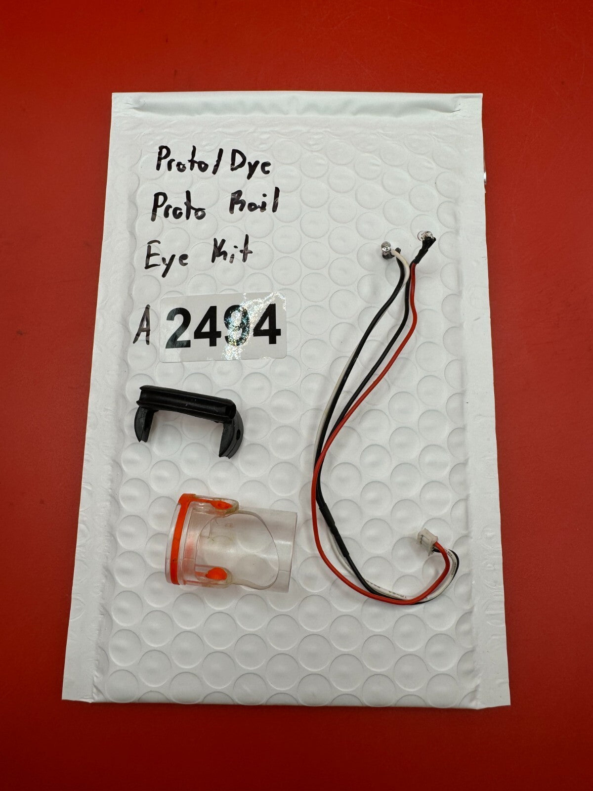 Proto/Dye Proto Rail Eye Kit - used paintball eye kit - black