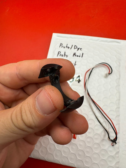 Proto/Dye Proto Rail Eye Kit - used paintball eye kit - black