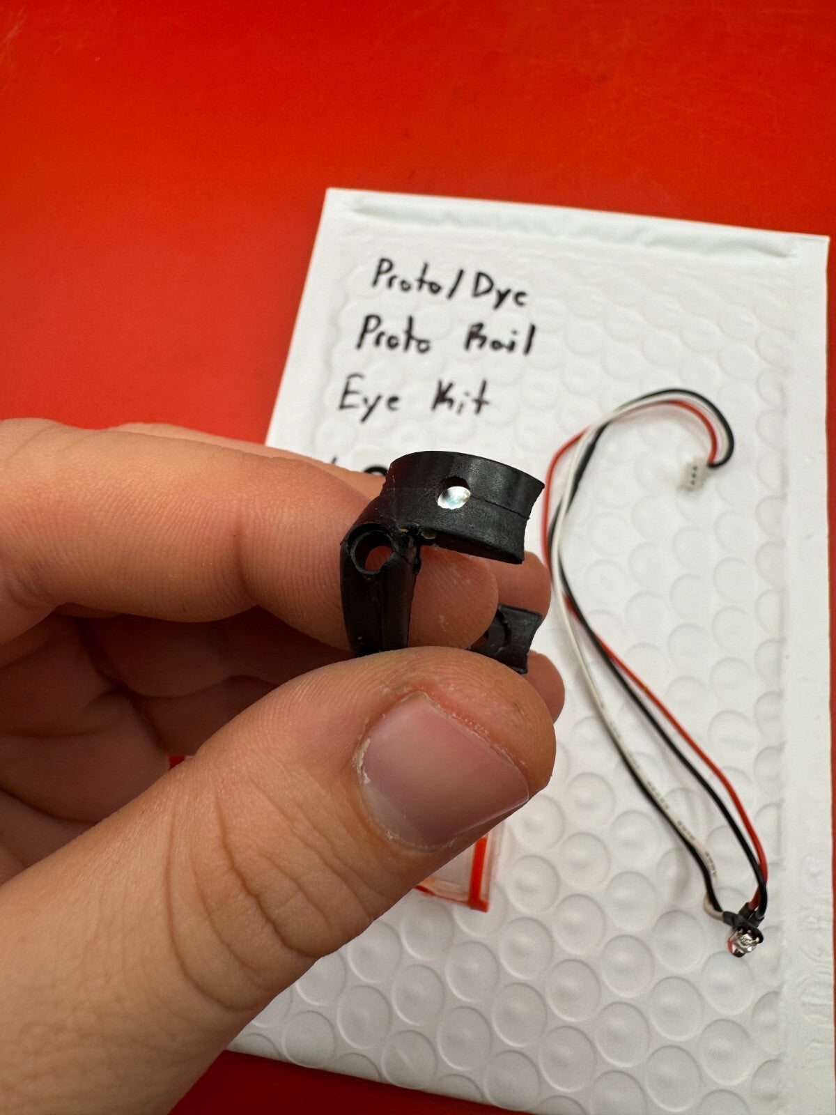 Proto/Dye Proto Rail Eye Kit - used paintball eye kit - black
