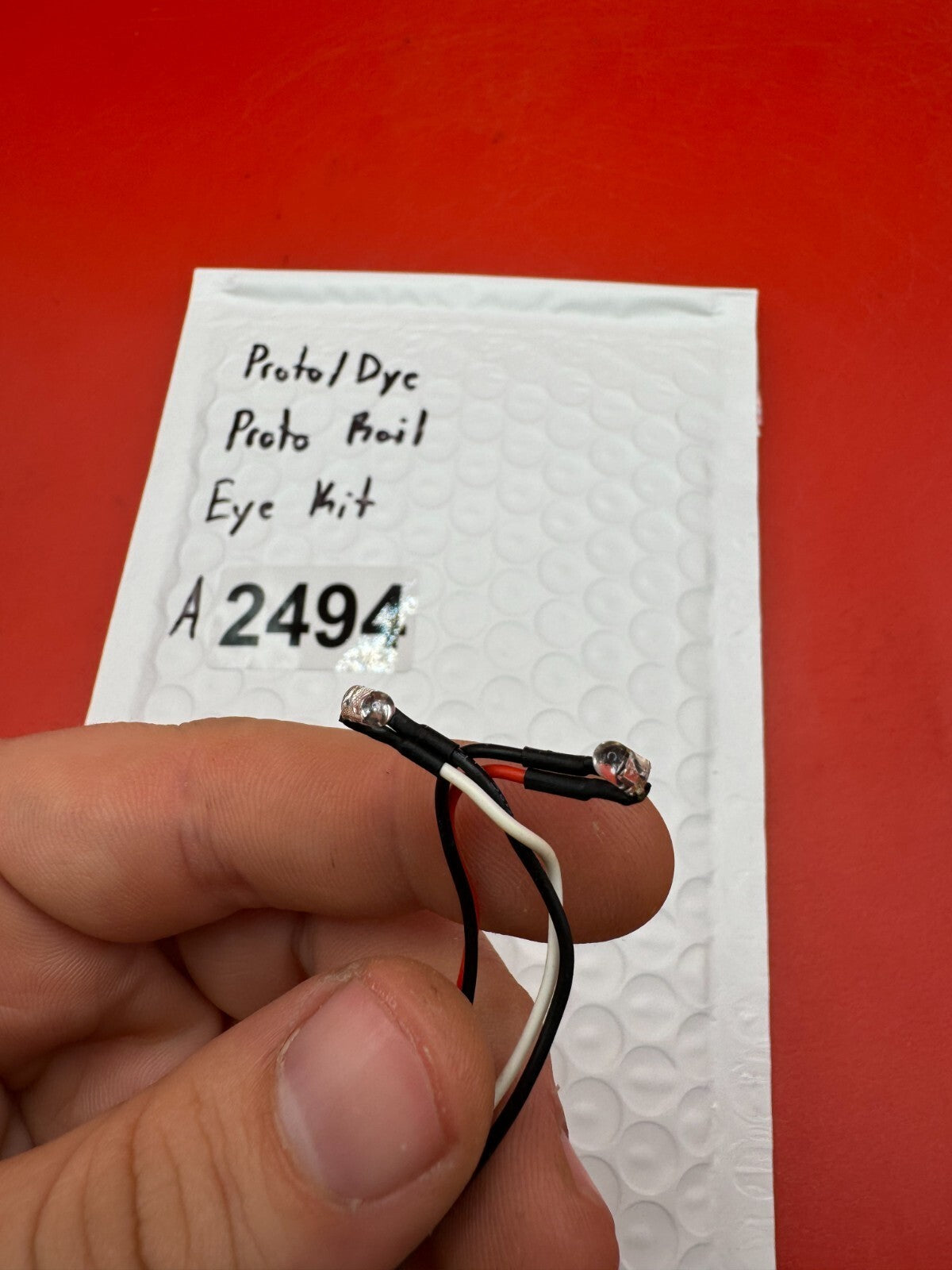 Proto/Dye Proto Rail Eye Kit - used paintball eye kit - black