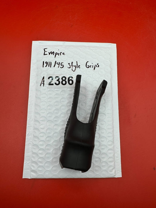 Empire 1911/45 Style Grips - used paintball grip panel - black
