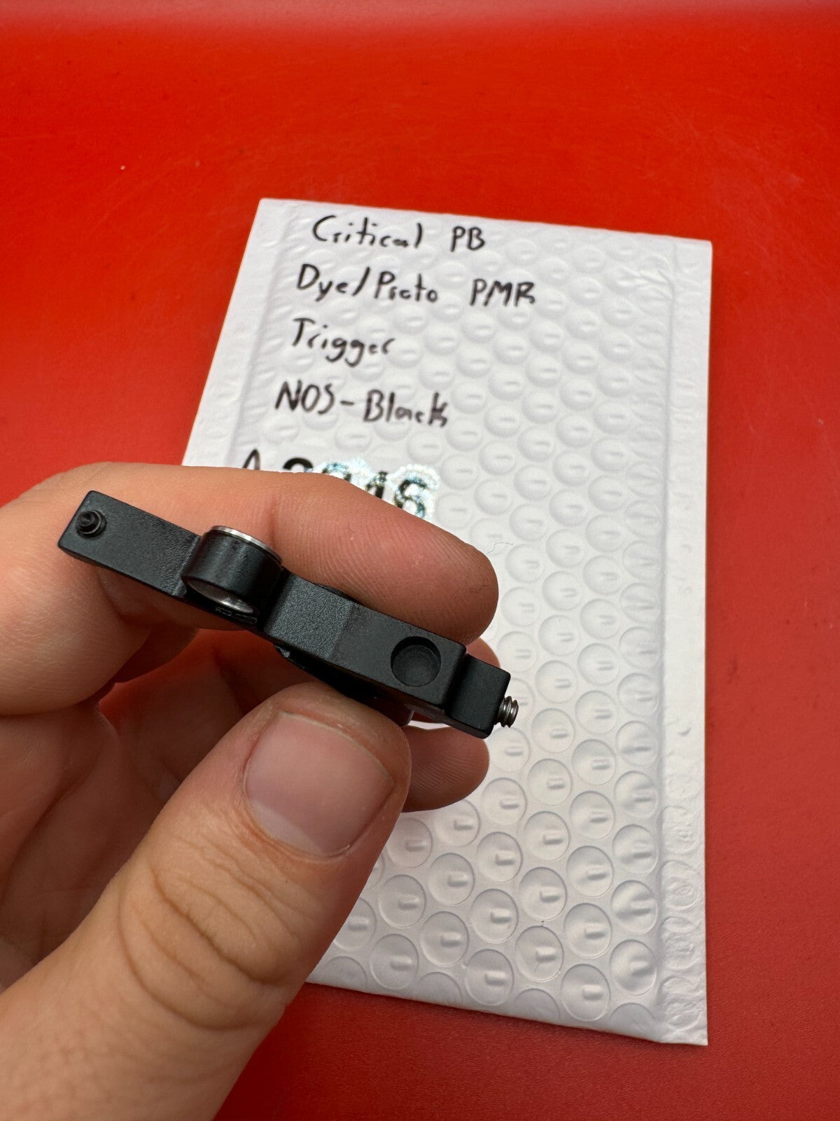 Critical PB Dye/Proto PMR Trigger NOS-Black - used paintball trigger - black