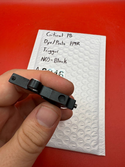 Critical PB Dye/Proto PMR Trigger NOS-Black - used paintball trigger - black