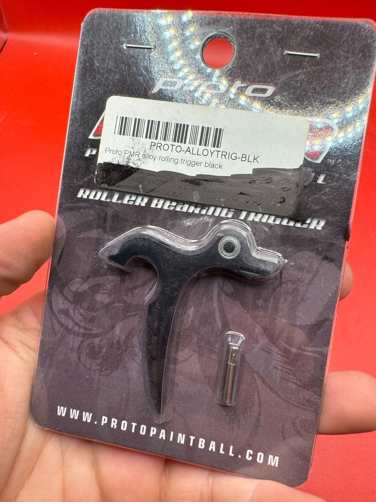 Dye/Proto PMR Alloy Trigger NOS-Black - used paintball trigger - black
