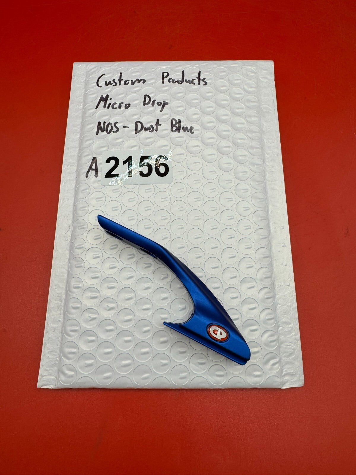 Custom Products Micro Drop NOS-Dust Blue - used paintball trigger - dust blue