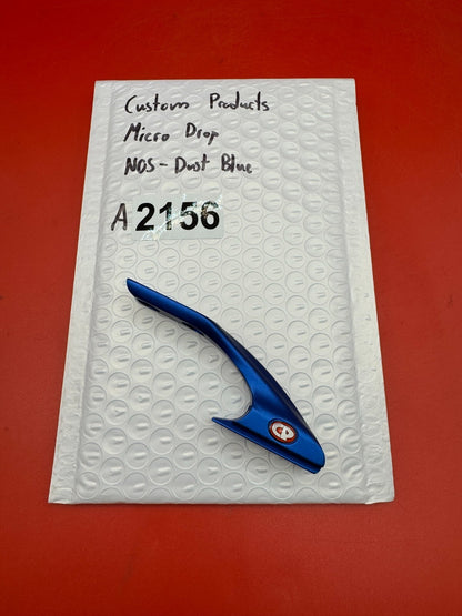 Custom Products Micro Drop NOS-Dust Blue - used paintball trigger - dust blue