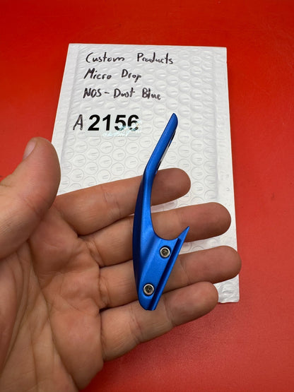 Custom Products Micro Drop NOS-Dust Blue - used paintball trigger - dust blue