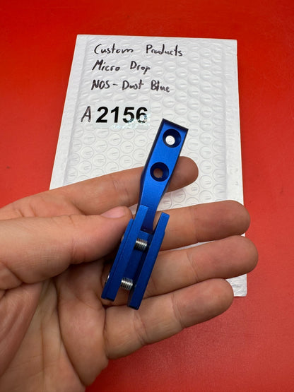 Custom Products Micro Drop NOS-Dust Blue - used paintball trigger - dust blue
