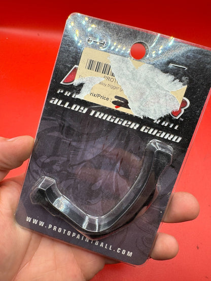 Dye/Proto PMR Alloy Trigger Guard NOS-Black - used paintball trigger guard - black