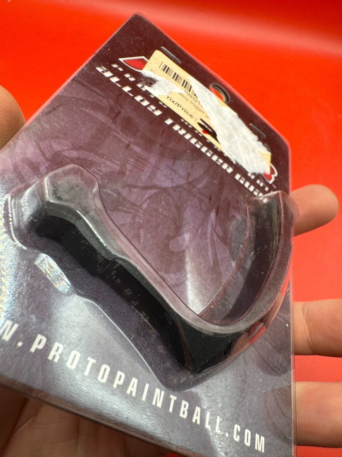 Dye/Proto PMR Alloy Trigger Guard NOS-Black - used paintball trigger guard - black