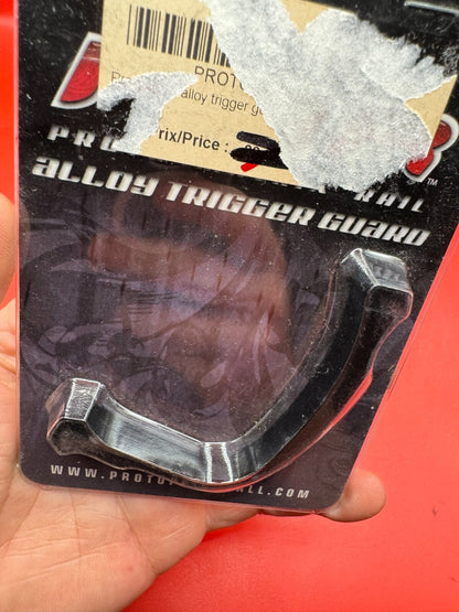 Dye/Proto PMR Alloy Trigger Guard NOS-Black - used paintball trigger guard - black
