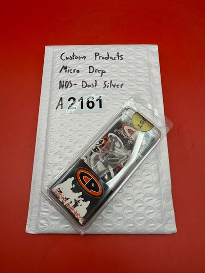 Custom Products Micro Drop NOS-Dust Silver - used paintball trigger - dust silver